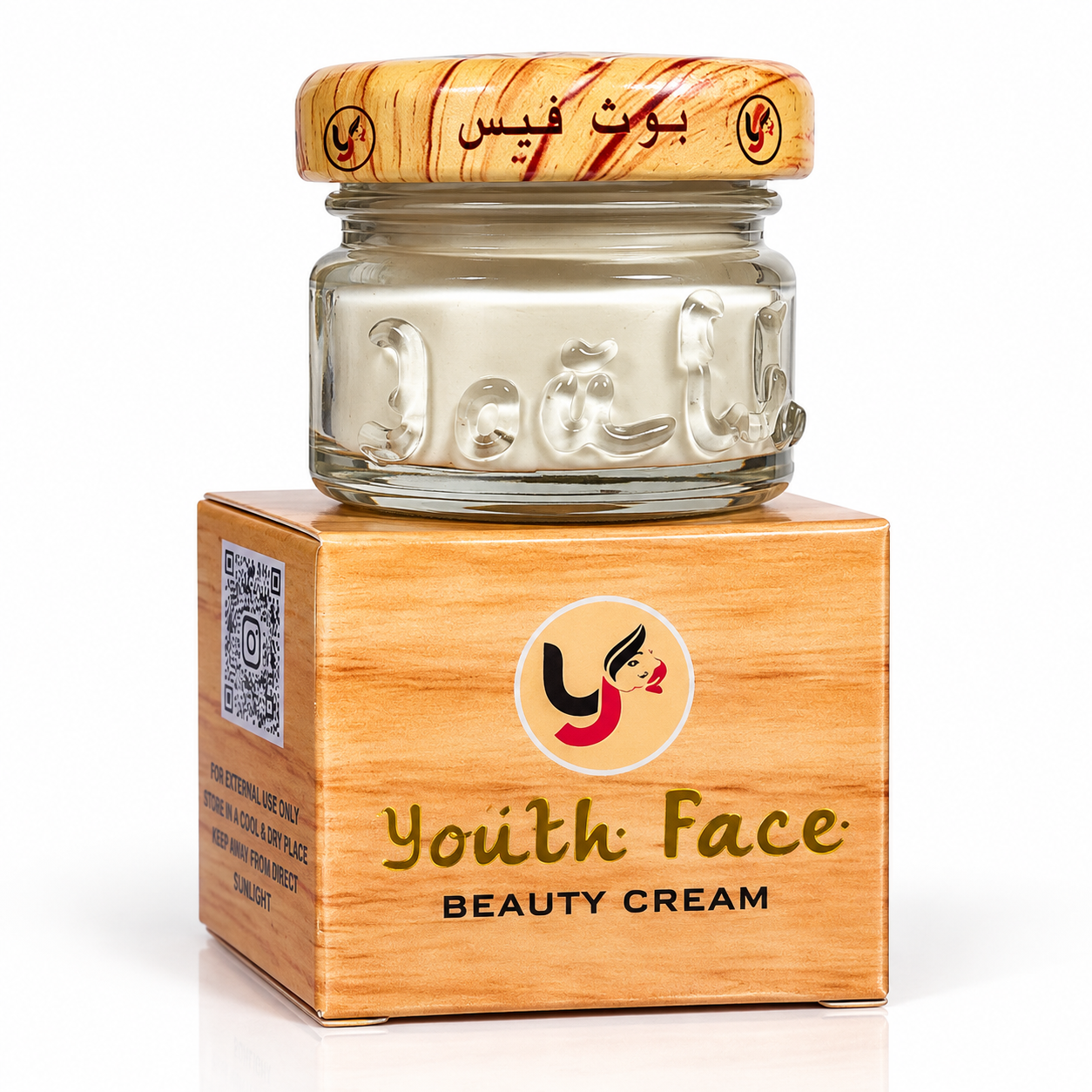Youth Face Beauty Cream 25g with Kojic Acid and Alpha Arbutin